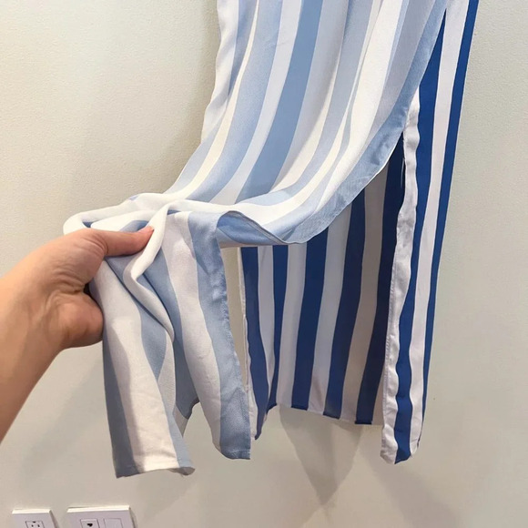 Mara Hoffman Swim Sena Striped Adjustable Beach Cover Up Midi Dress XS NWT - Picture 4 of 11